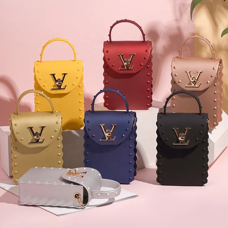 

XLL 19 colors new fashion mini shoulder bags 2022 summer chain crossbody 2020 purses and handbags women hand bag pvc jelly, Picture