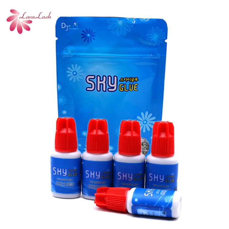 

LavaLash Glue Long Lasting Lash Glue Low Fume Best Eyelash Adhesive S+ Free Latex Sky Glue With private label