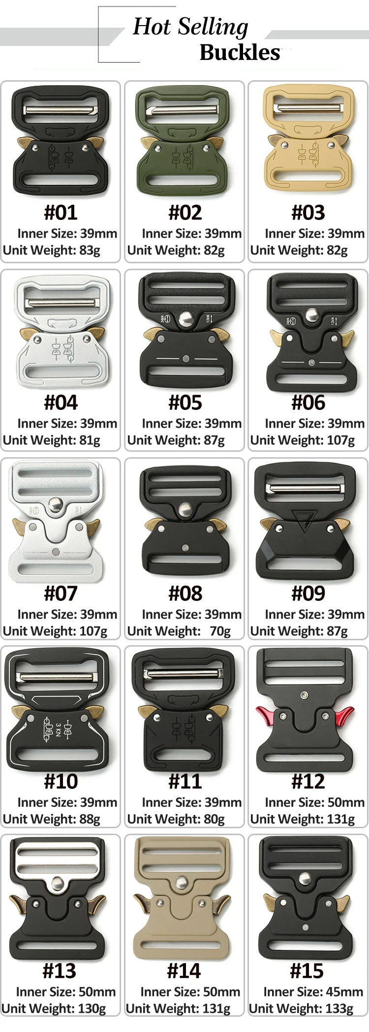 Hot selling cobra buckles.jpg