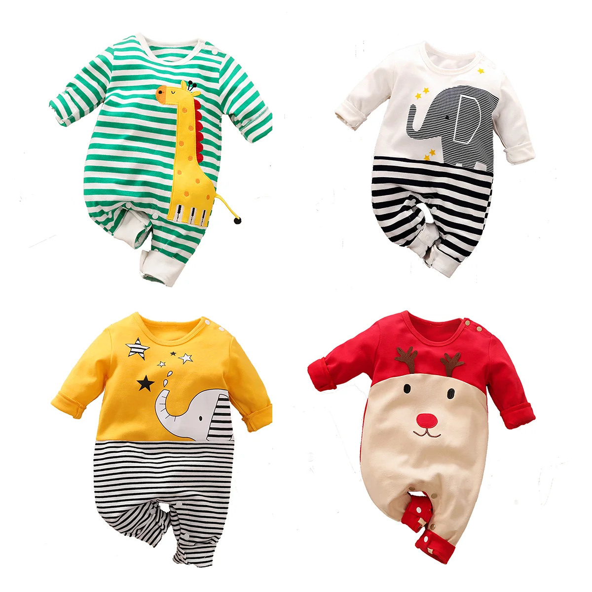 

Hot Salling Baby Romper Summer Single Piece 100% Cotton Childrens Clothes Boy Short Sleeve Onesie long Sleeve ropa bebe