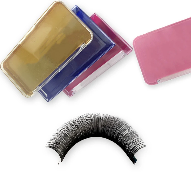 

Wholesale private label individual eyelash extensions mink korean eyelash extensions, Natural black