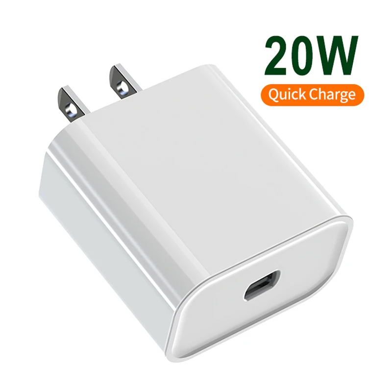pd 20w quick charge 3.0 for iphone charger wall fast charging for samsung s10  fast charging wall adapter for iphone 12