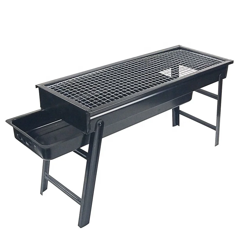 

Portable folding grills bbq outdoor charcoal grill drawer grills_bbq