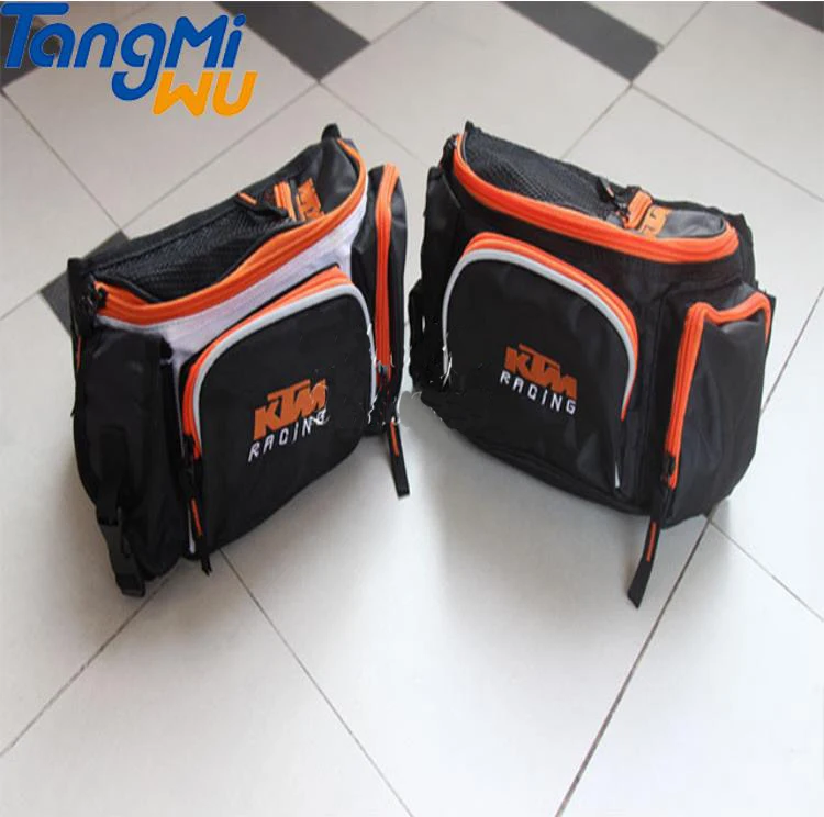 

TMW Unisex riding waterproof zipper multi-pocket satchel Outdoor travel waterproof belt bags gym bags zipper bag