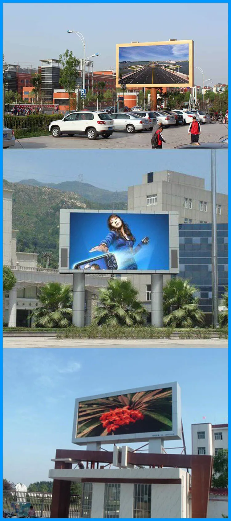 flexible outdoor led display p4 video processor for led screen