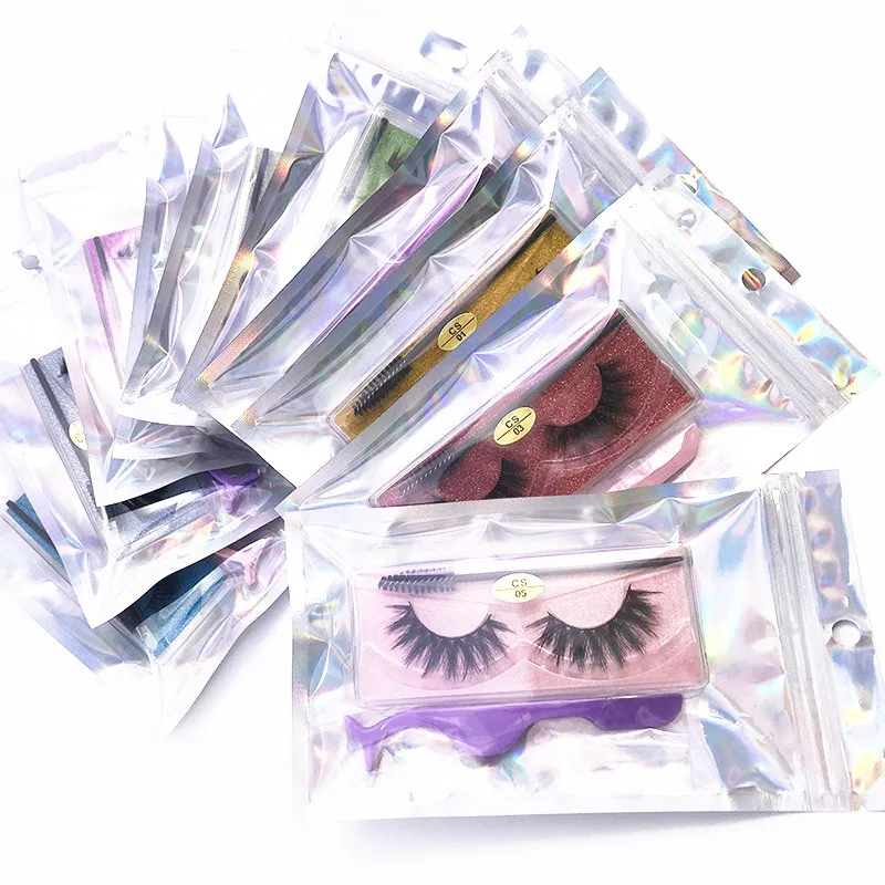 

wholesale high quality natural synthetic vegan silk lash vendor 3d faux mink False Eyelashes & Tools