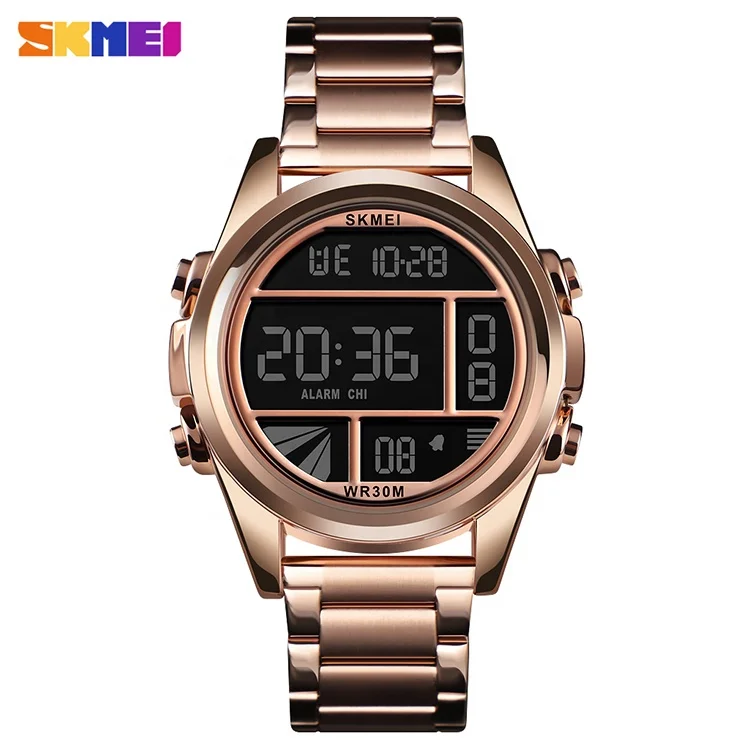 

Popular skmei 1448 Wristwatch Stainless Steel Custom Men Digital Watch