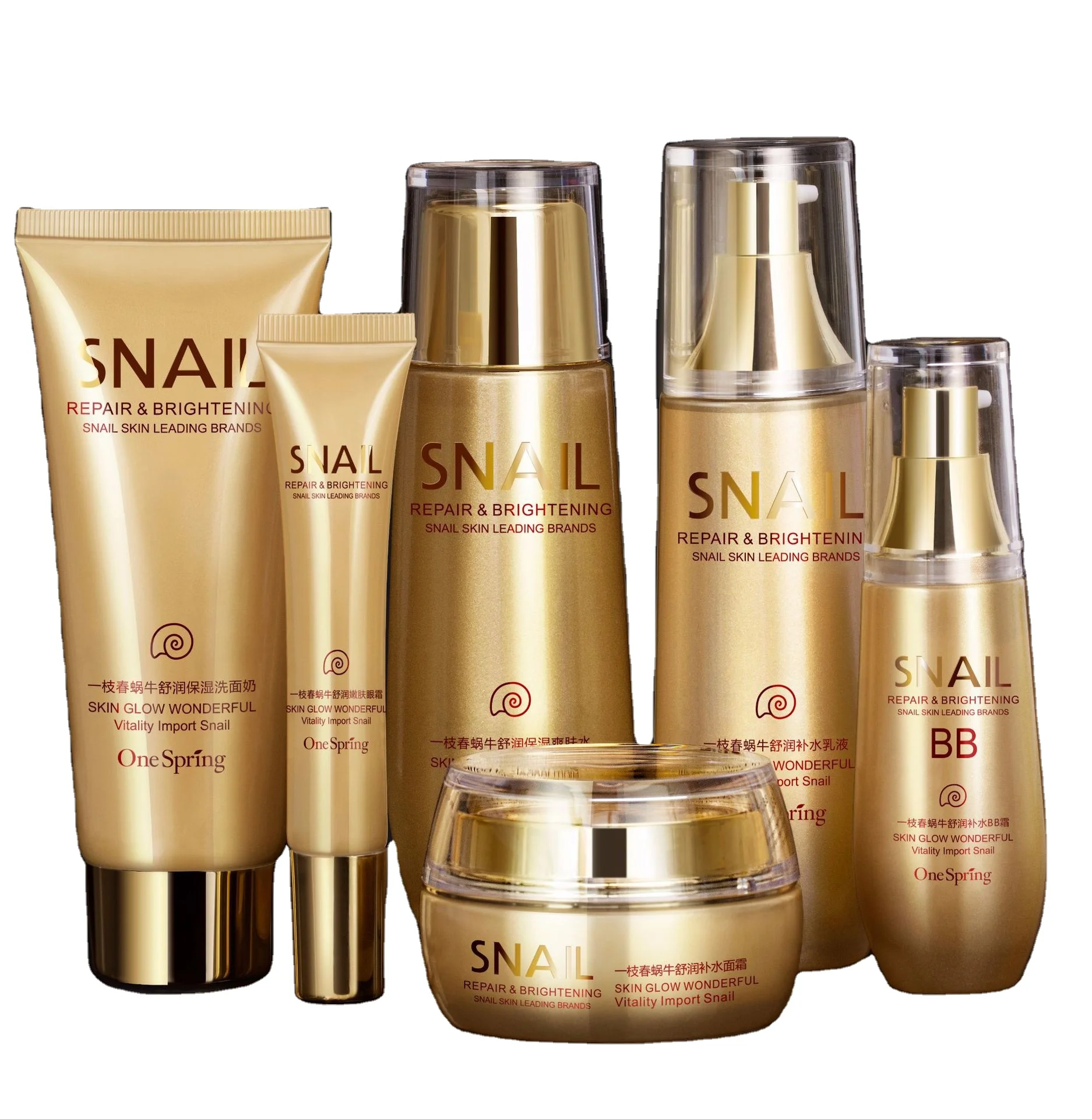

Neutral Currency Normal Specification Snail Extract Packaging Skin Care Gift Set