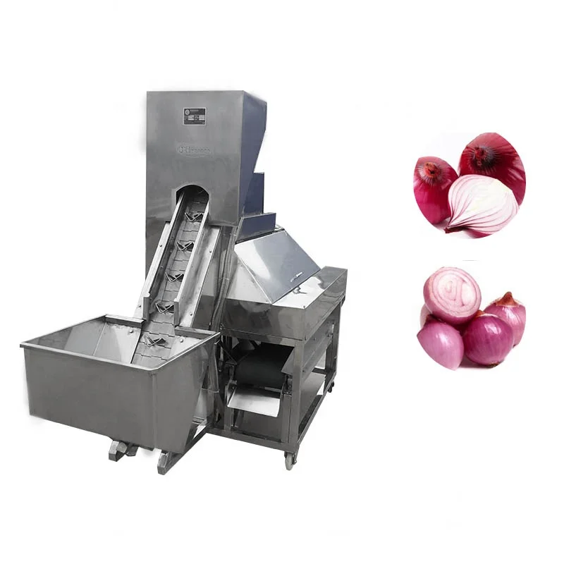 Factory supplier potato skin cutting machinery onion peeling machine   WT/8613824555378