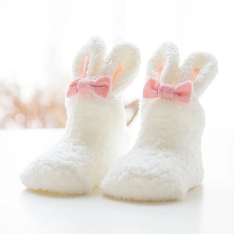 

Socks Baby Girl Cotton Plain Oem Crew Cute Animal Soft Anti-Slip Fancy Cartoon Toddler Walking Sock Shoes, Picture