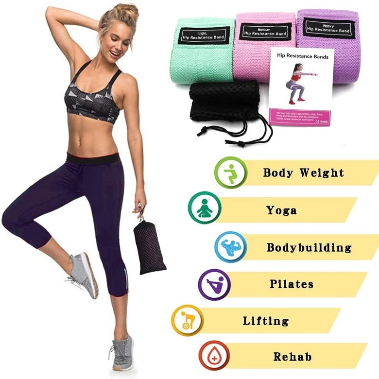 

Custom Gym Equipment Online Elastic Bands Resistance Band Training Equipment Fitness Yoga Belt Home Workout Ligas De Resistencia