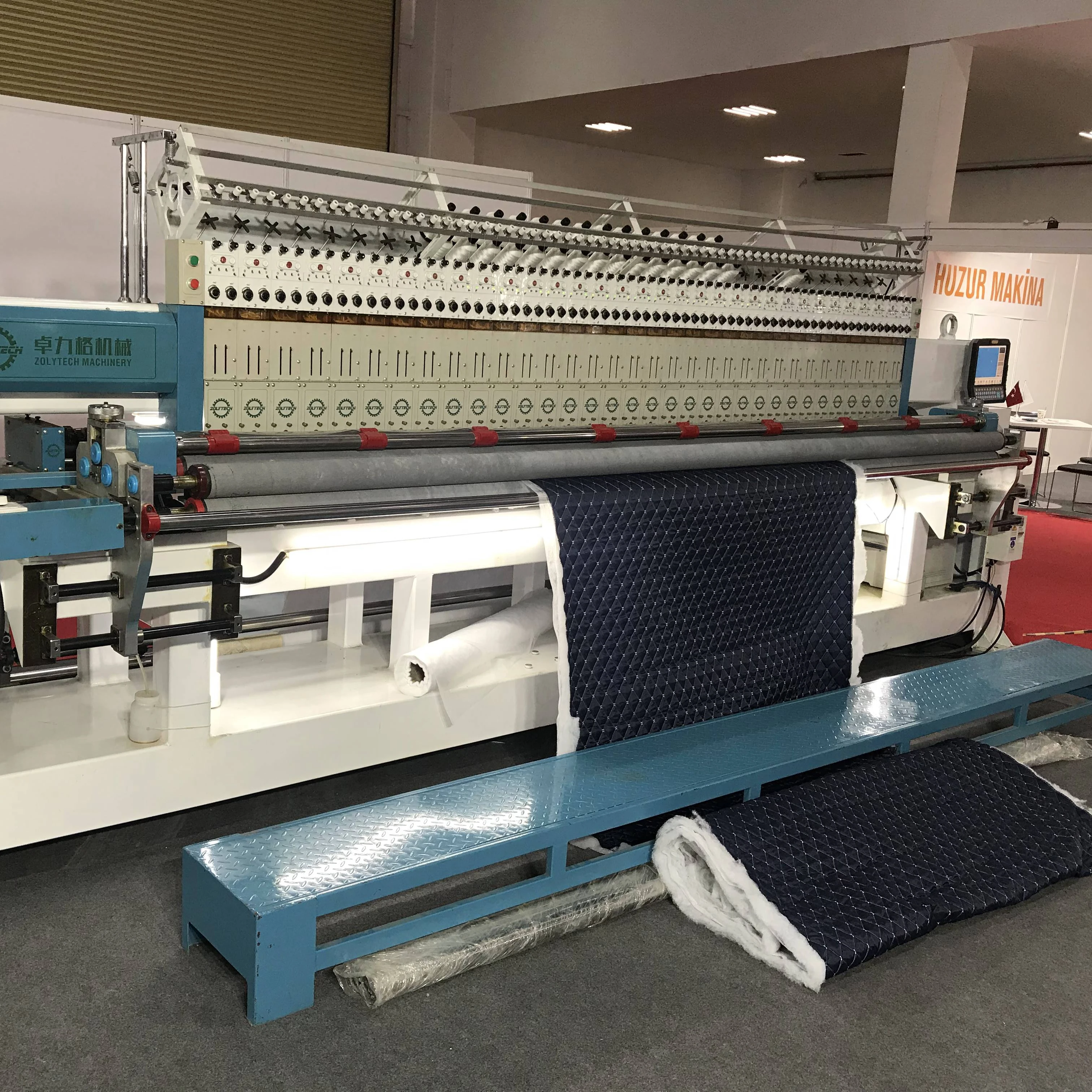 
2020 hot sales High Speed Sectional Quilting Embroidery Machine 