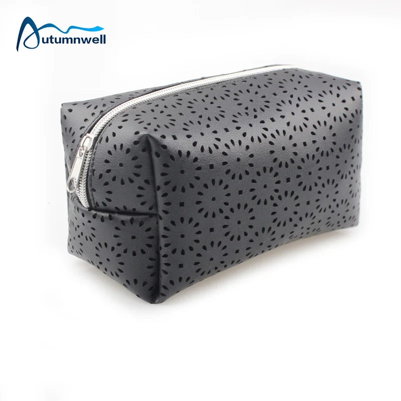 

Wholesale Factory Fashion Custom Travel Makeup Bag Cosmetic Bag, Black