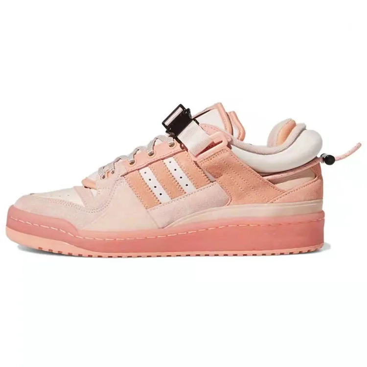 

2021 new pink sneakers BAD BUNNY design EI Ojo logo trendy style