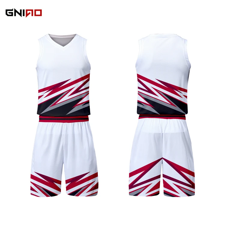 

Custom Cheap High quality Basketball uniform Blank Digital Printing Wholesale Youth Basketball Jersey, Different color can be customized