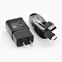 

Travel Wall Charger Fast Charger 5V 2A US/EU UK Plug 1.2M Type C Cable For Samsung Galaxy S8 phone Chargers