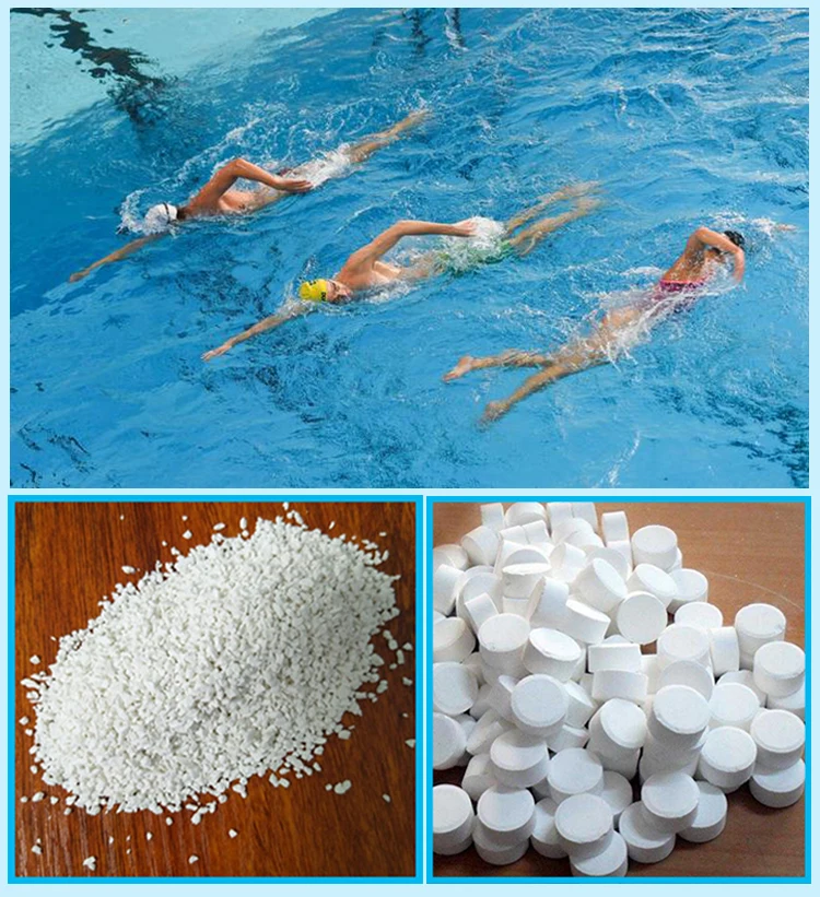 bleaching powder in swimming pool