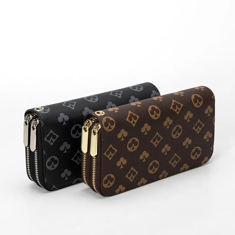 

Cartera classic pvc purses 2021 women men mini small purse wallet