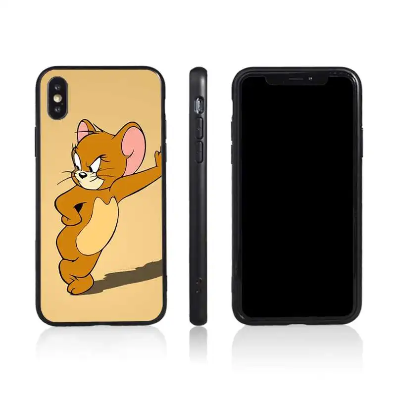 

Cartoon TOM AND JERRY mobile phones covers for samsung for Samsung, Black