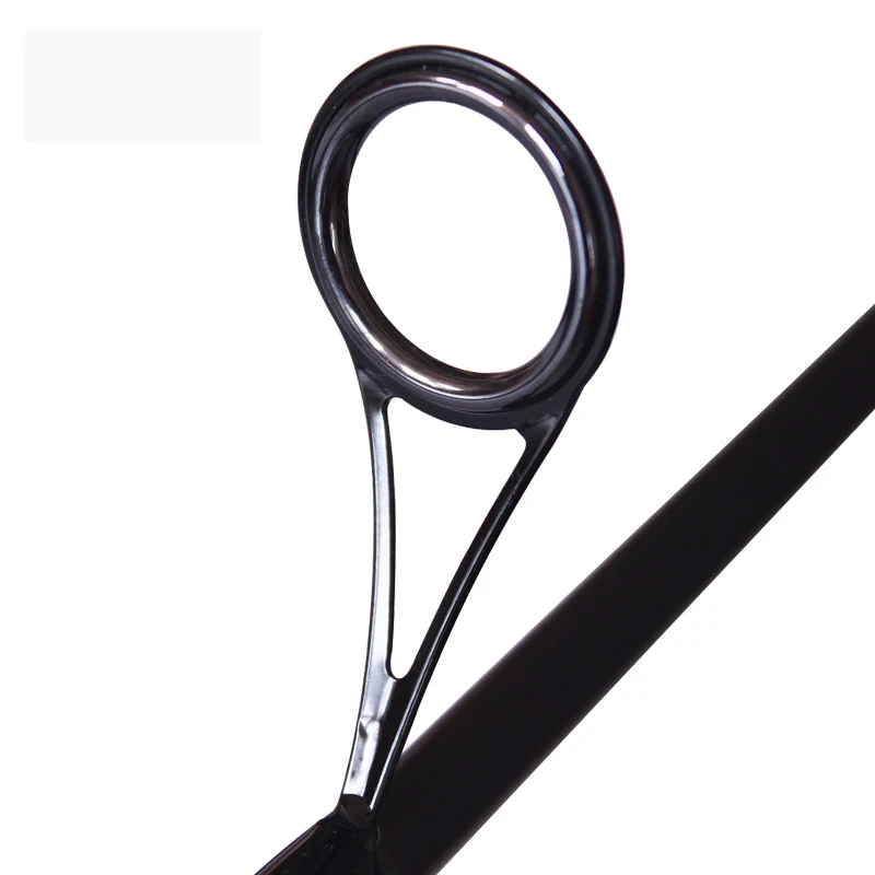 

LUTAC high quality medium heavy 2.13m spinning fast action 2 section freshwater fishing rod, White