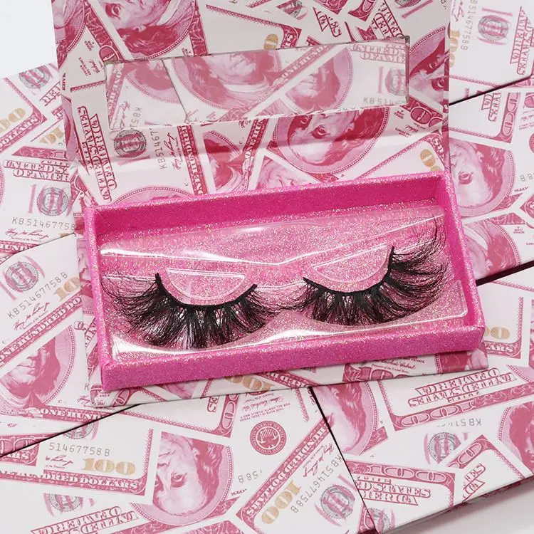 

Wholesale Private Label Eyelashes 3D Mink Eyelashes With Lash Packaging, Natural black or colorful