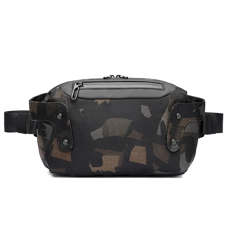 

Waterproof Sling Crossbody bag Fashion Sports Running Waist Bag Fanny Pack