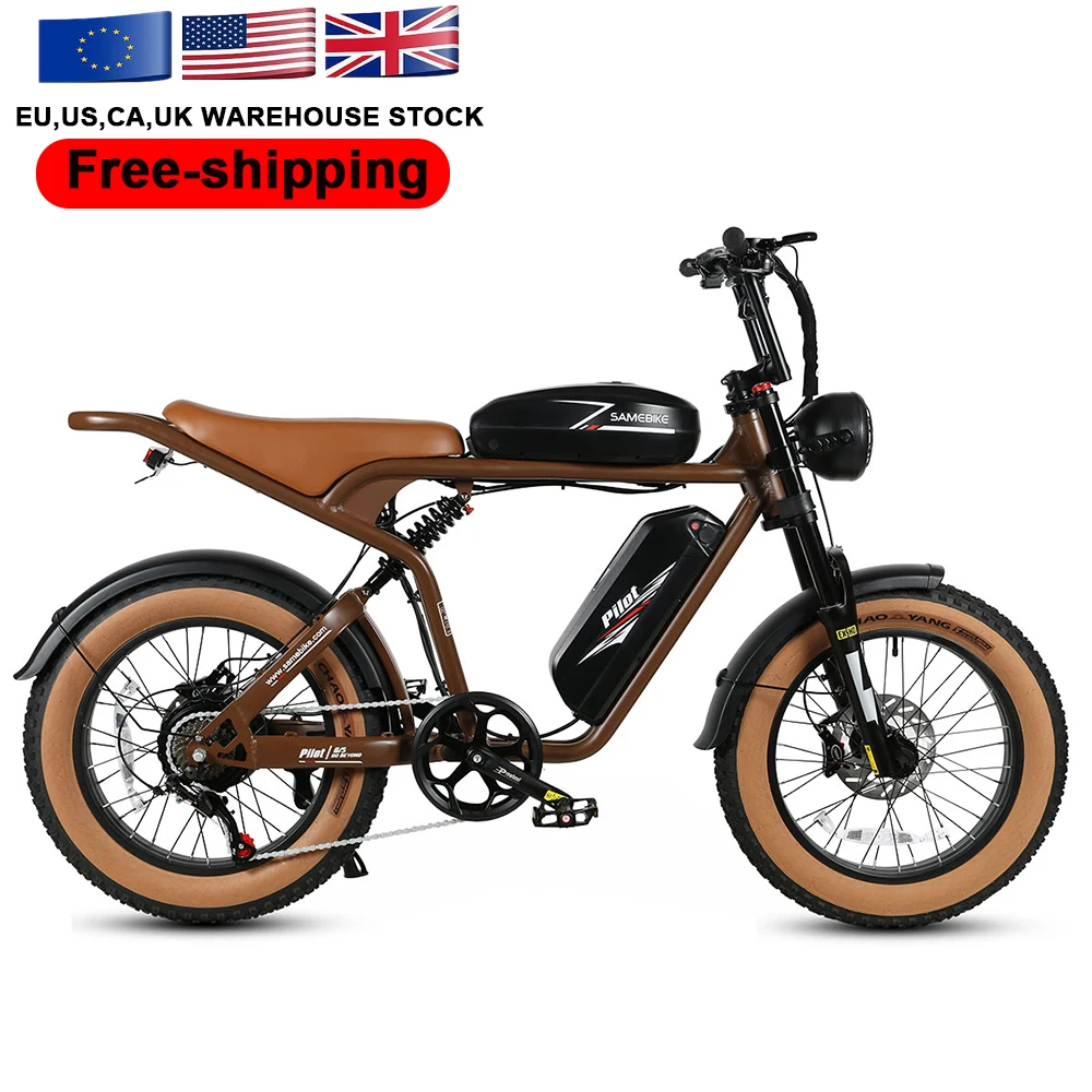 

SAMBIKE USA Stock High Performance 20inch Dul 48V16AH Battery MTB Bicycle 1200W Fat Tire Mountain EBike