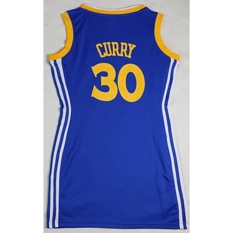 

Wholesale custom sexy fashion casual basketball vest dress jersey women dress sports wear no.30 basketball jersey