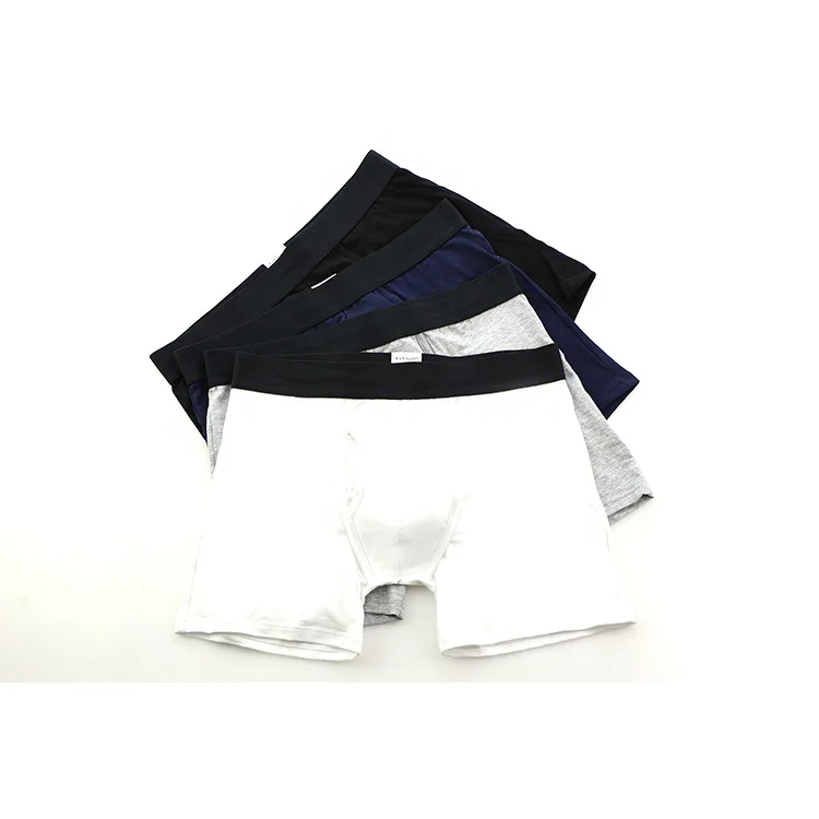 

Men's customized plus size underwear custom shorts pure cotton breathable panties