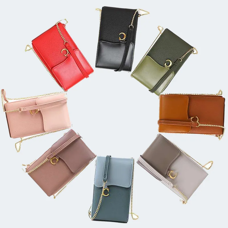 

Handodo Crossbody Fashion Phone Purse Wallet for Women Girls Leather Card Slots Pouch Bag with Adjustable Shoulder Chain Straps