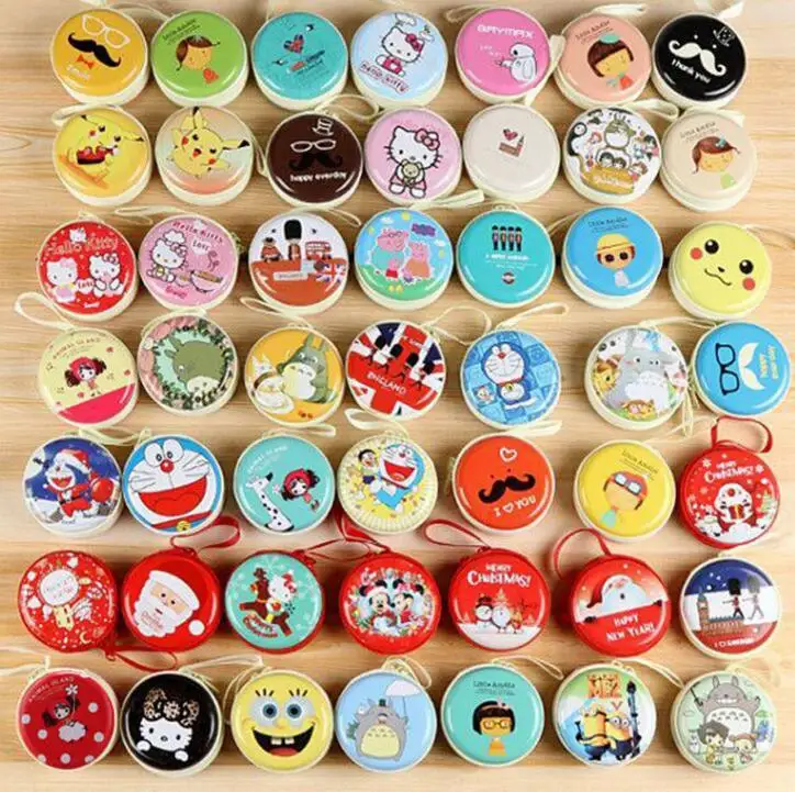 

WIIPU Tinplate Polyester Coin Purses Princess Zipper Key Holder Elsa Anna Earphone Bag Mermaid Girls Gifts Snow White Mini Pouch