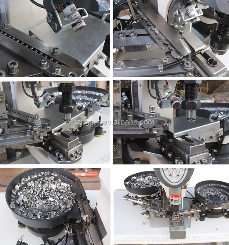 trouser  button machine