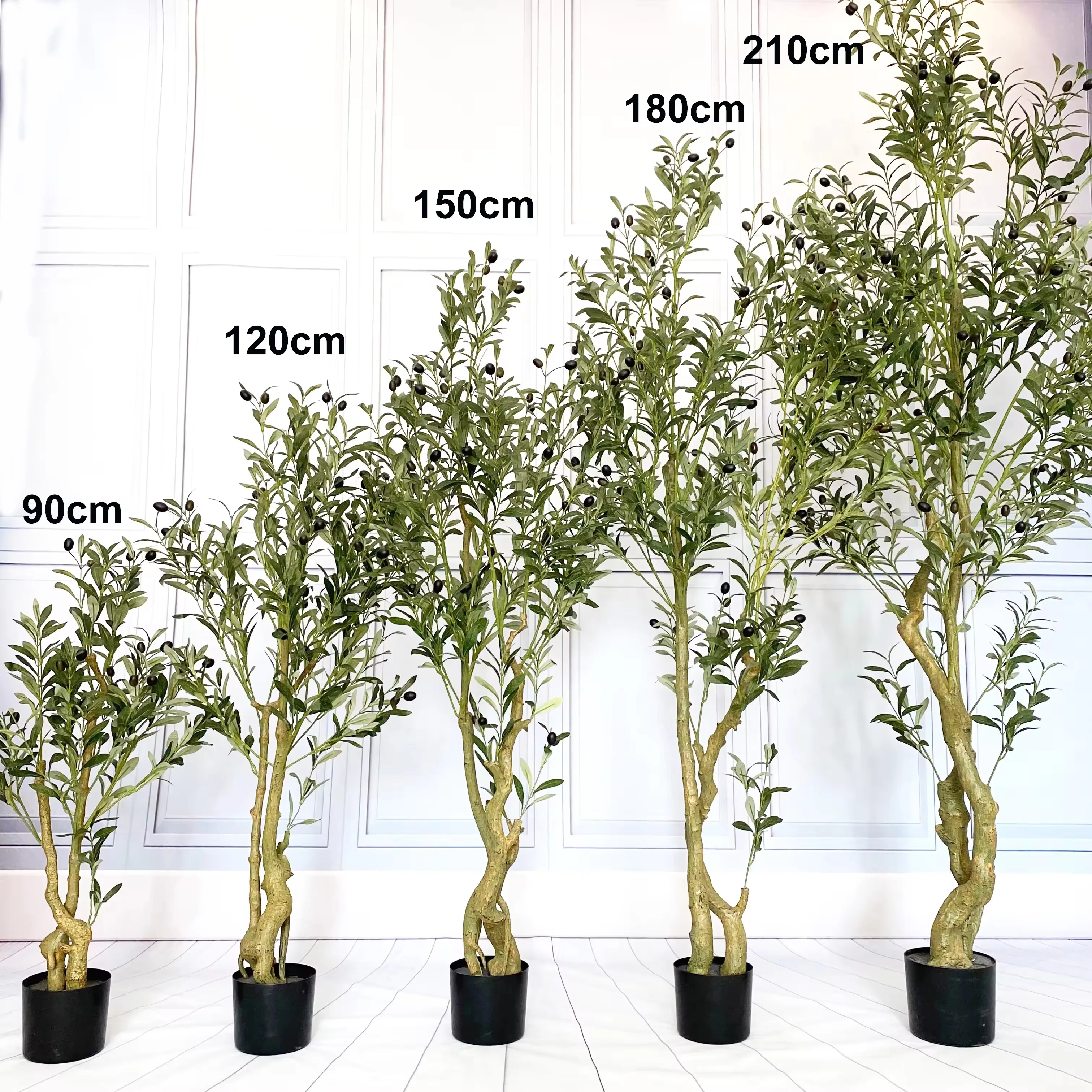 P-027 Good Quality Plastic Tree Olive Tree Artificial Plant for Decoration Artificial Tree Indoor