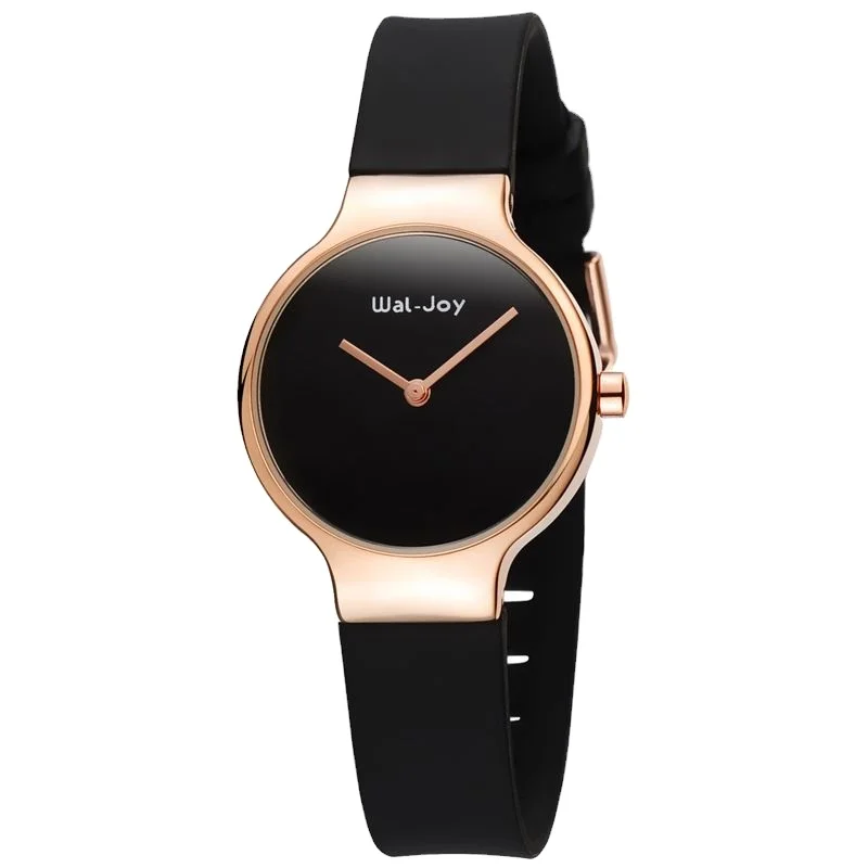 

WJ9008 Wal-Joy Brand Fancy Interchangeable Minimalist Wrist Watch Female Branded Removable Silicone Strap Watch