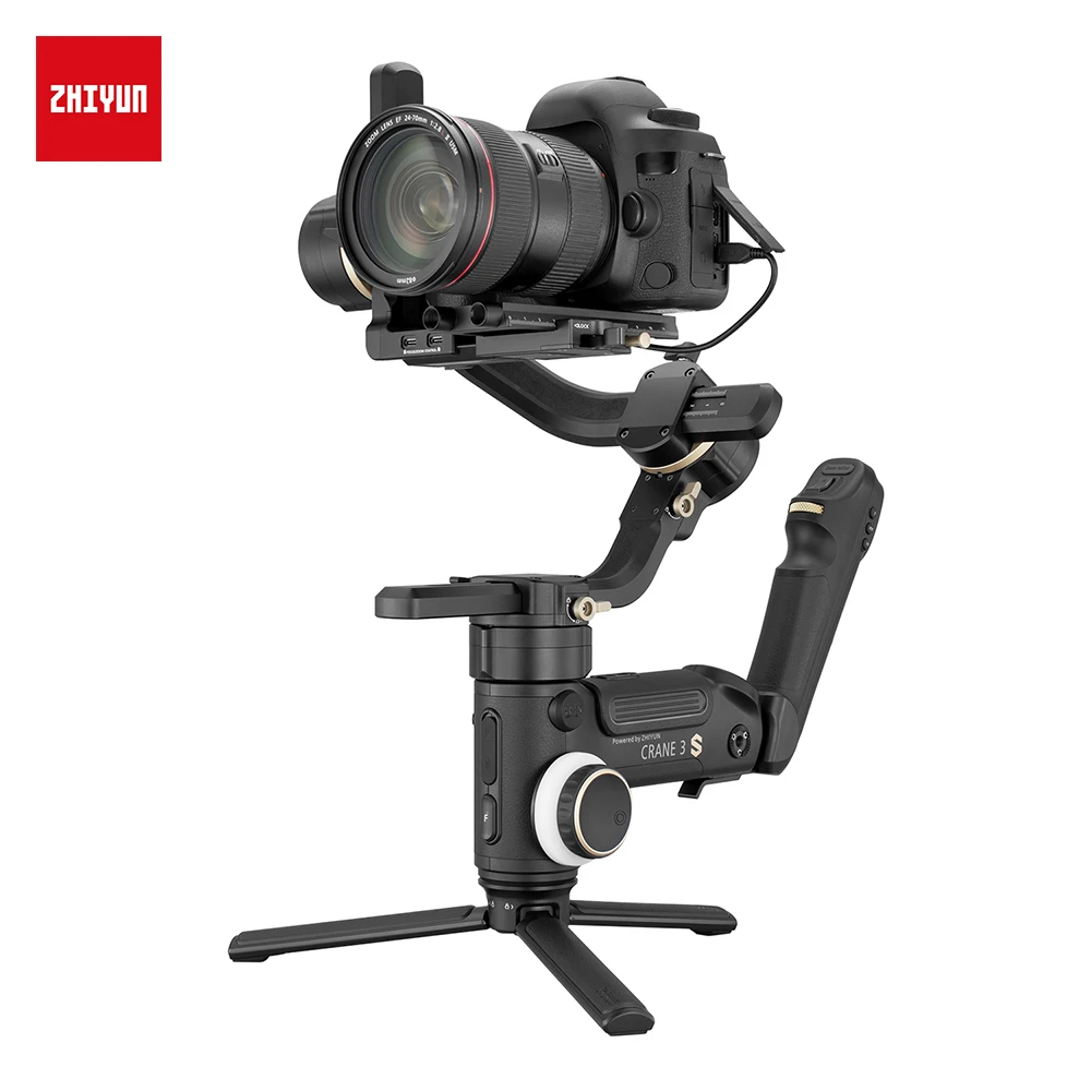 

Handheld 3-Axis Camera Stabilizer ZHIYUN Crane 3S / 3S PRO for Nikon Canon DSLR Camera Camcorder Video Cameras