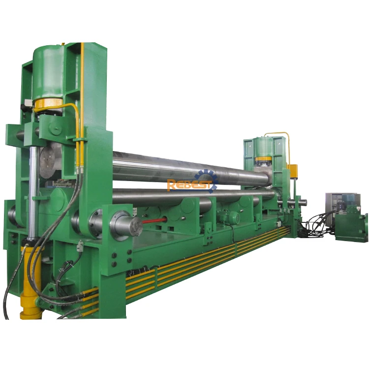 
Universal Upper Roller Hydraulic Three Roller Plate Sheet Rolling Bending Machine W11S-80x3000 