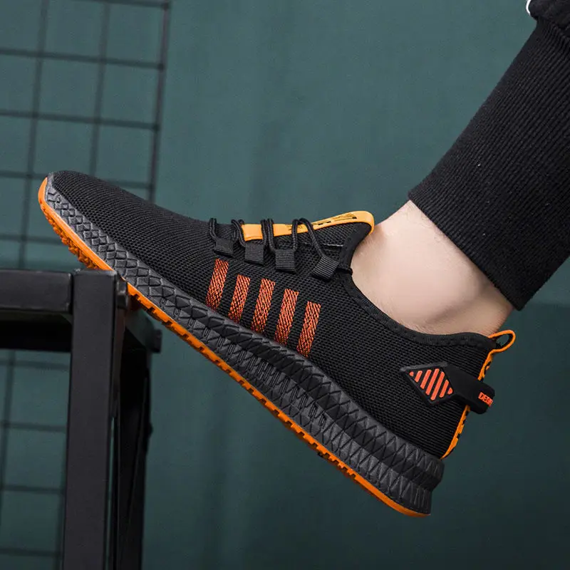 

HUIJU Spring new casual shoes mesh breathable sneakers trend