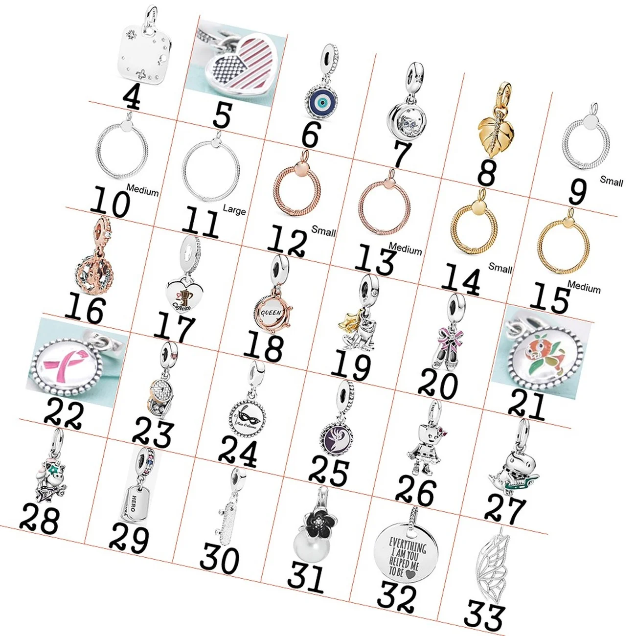 

2021 Fahmi 925 Sterling Silver High Quality Fashion Classic Charm Elegant Pendant Female Original Jewelry Lady Party Gift, Picture shows