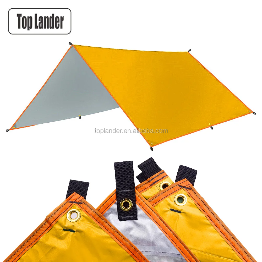 

Portable Camping Hammock Rain Fly Tent Tarp Oxford Multifunction Ultralight Waterproof Tarp