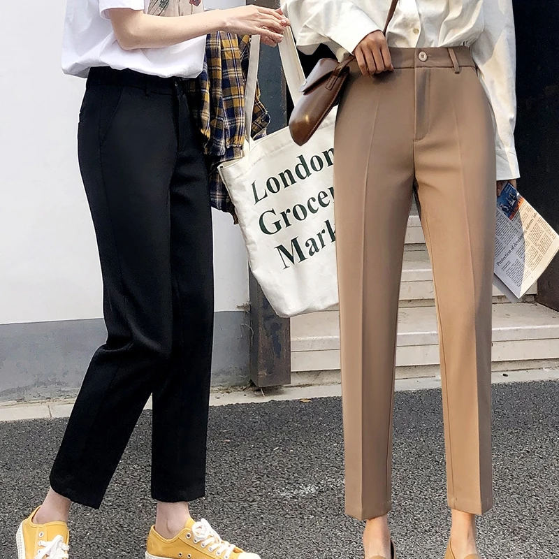 

factory custom wholesae Summer Pencil Pants Orange Red Feet Pants XL Pants, Customized color