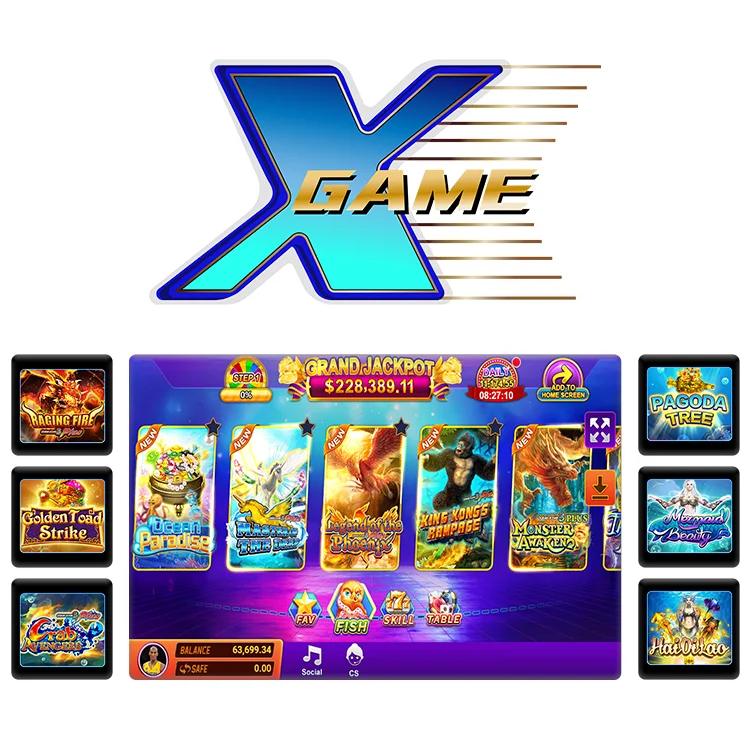 

New Classic Added Games Xgame Arcade Fish Shooting Game Coin Operated Mobile Game Online