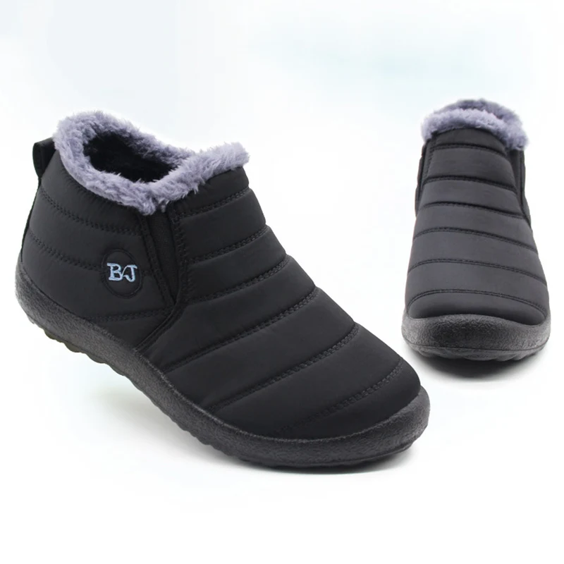 

Men Boots Lightweight Winter Shoes For Men Snow Boots Waterproof Winter Footwear Plus Size 47 Slip On Unisex Ankle Winter Boots
