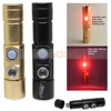 5 Mode XPE Red/White LED Torch Built in Battery USB Zoomable Flashlight