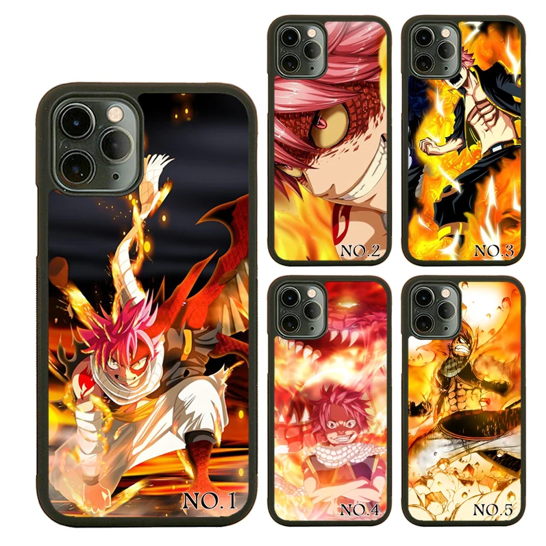 

Classic Hot Blood Anime Fairy Tail Mobile Phone Accessories For iPhone 6/7/8 Plus Xs Max XR 11 12 Mini 13 Pro Max Case, Black