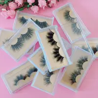 

25 ~ 30 mm mink lashes strips 3D 5D 6D holographic eyelashes