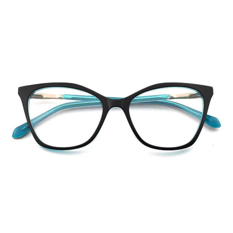 

FLY High quality custom logo durable thick frame glasses acetate material optical eyewear
