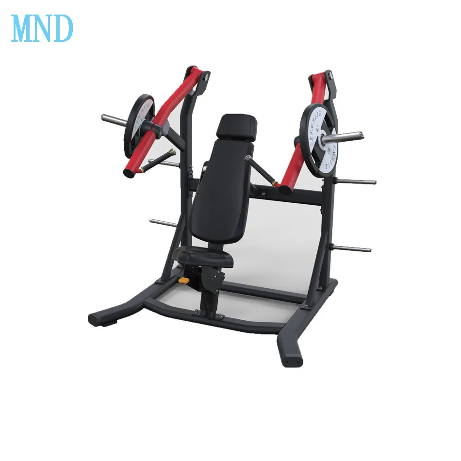 

Hammer Free Purchasing MND Commercial Gym Fitness Equipment Strength Training plate loaded incline chest press, Customized color