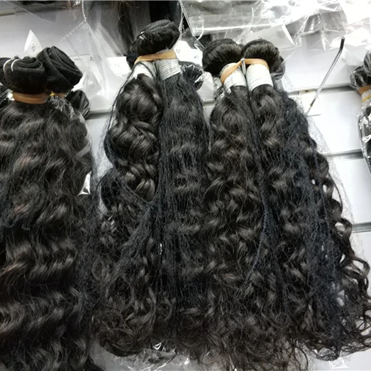 

Letsfly WATER WAVE curly hair weave wholesale 100real human brazilian virgin wet and wavy human hair extensions