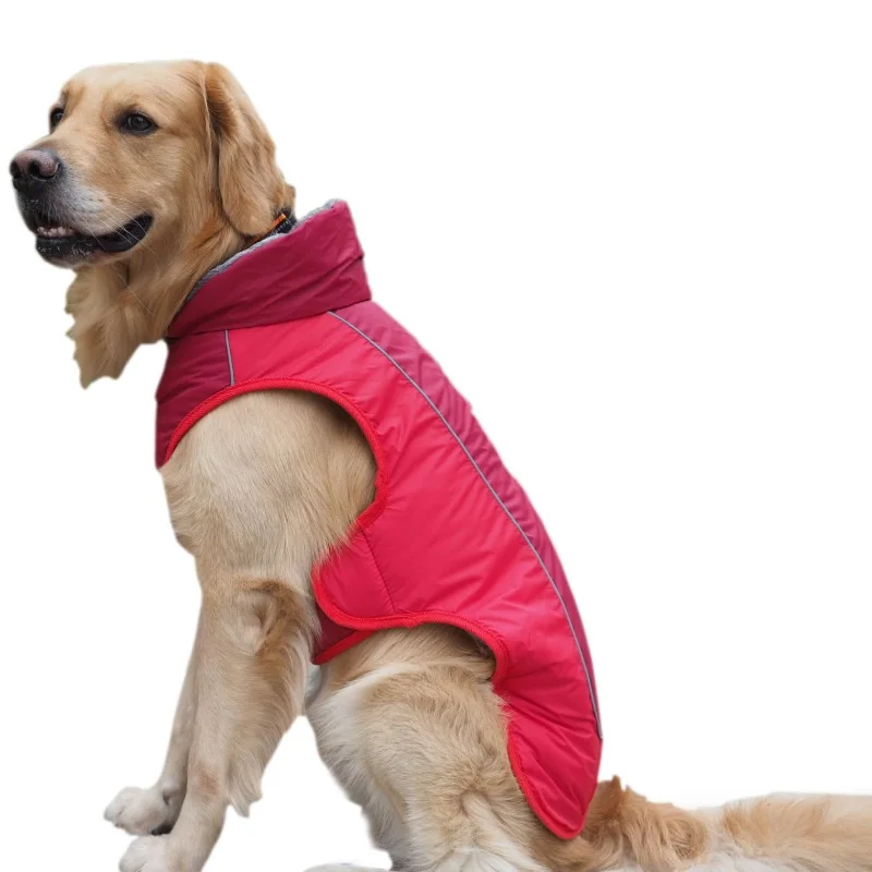 

Amazon Hot Dog Clothes Fall/Winter Reflective Waterproof Dog Coat Pet Clothes