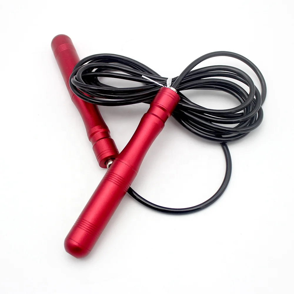 

Custom Adjustable High Quality Fitness Exercises Speed Jump Rope, Blue/black/red/yellow/silver